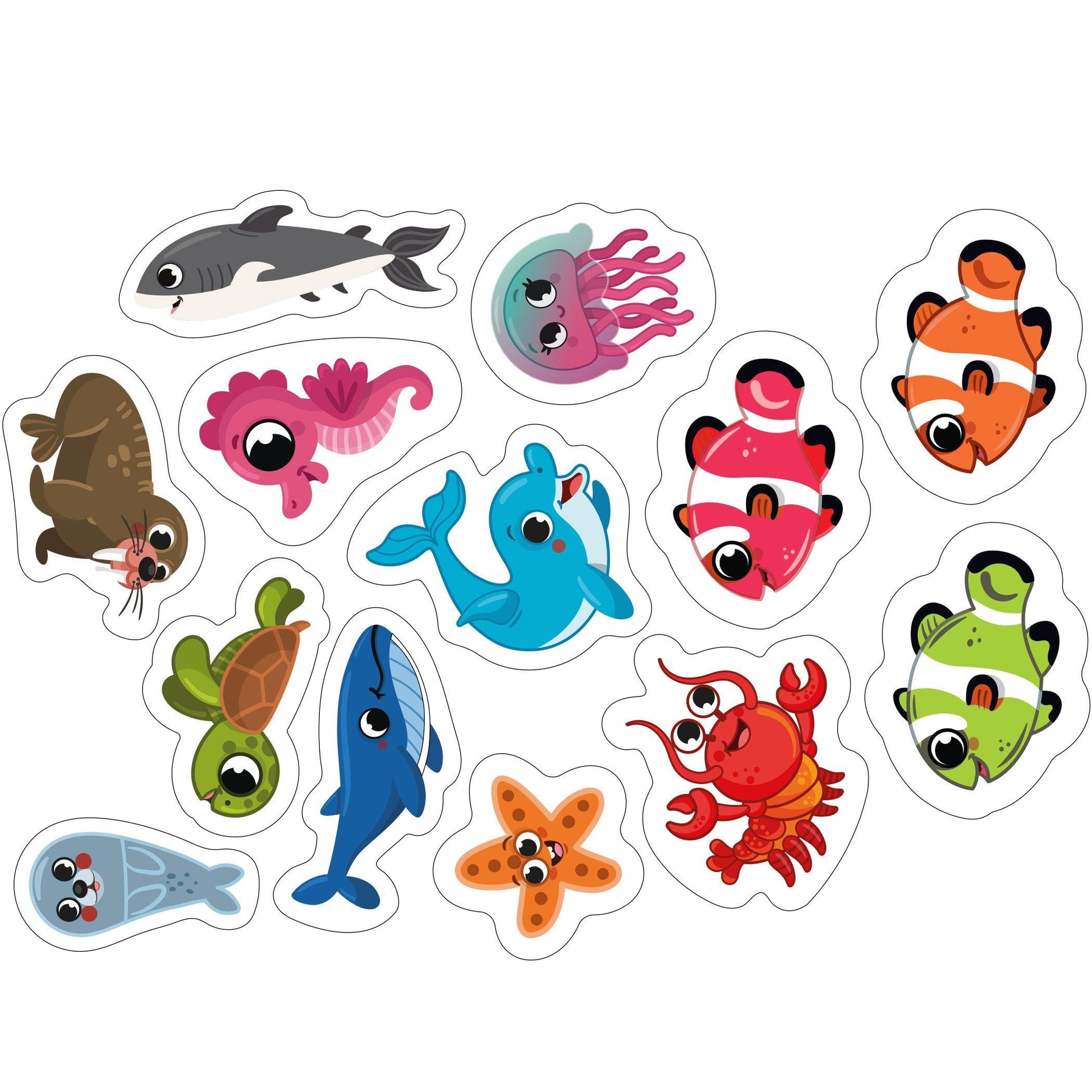 Wooden Magnetic Fishing Game for Kids 3+ Years - Mini Leaves