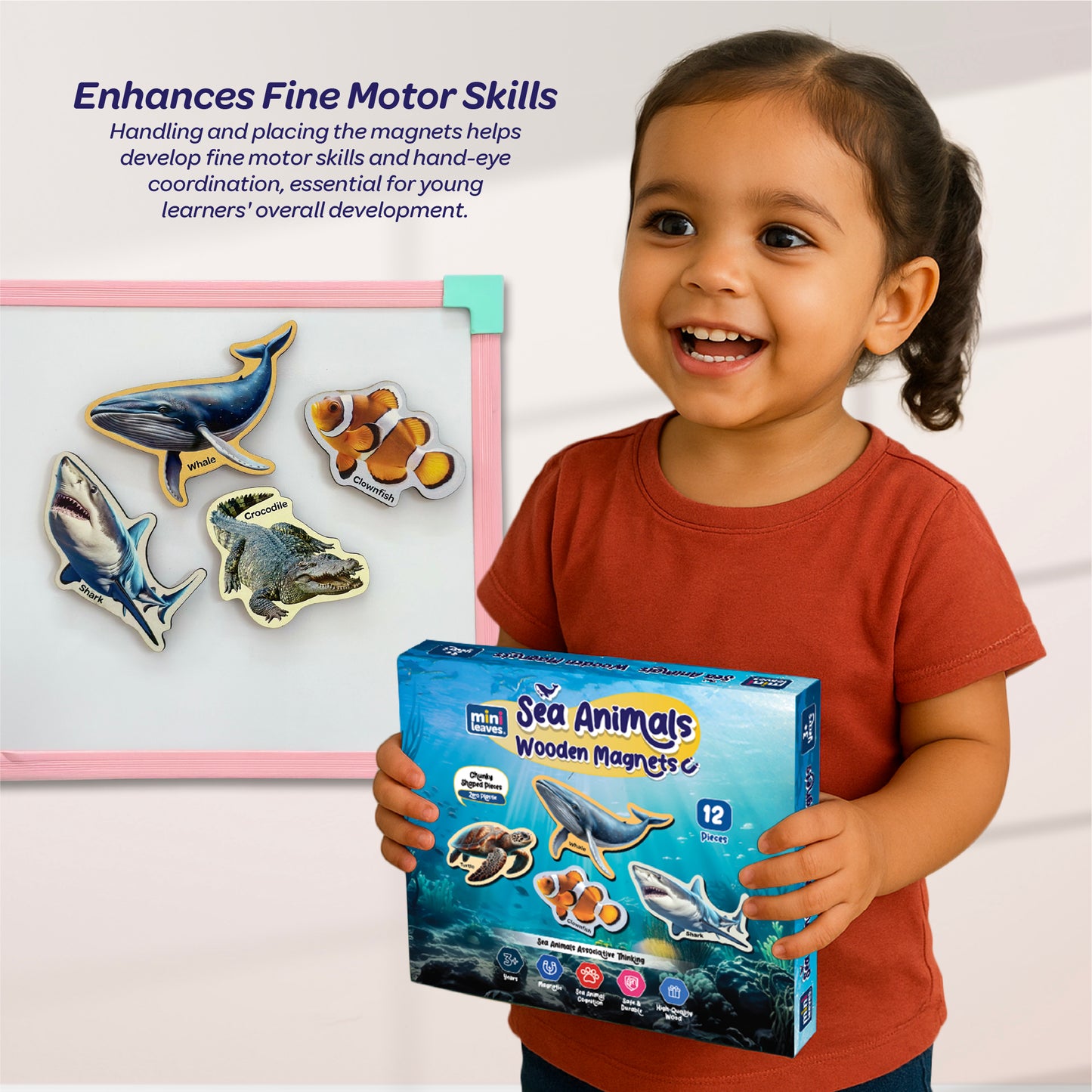 Sea Animals Fridge Magnets 3+ Years