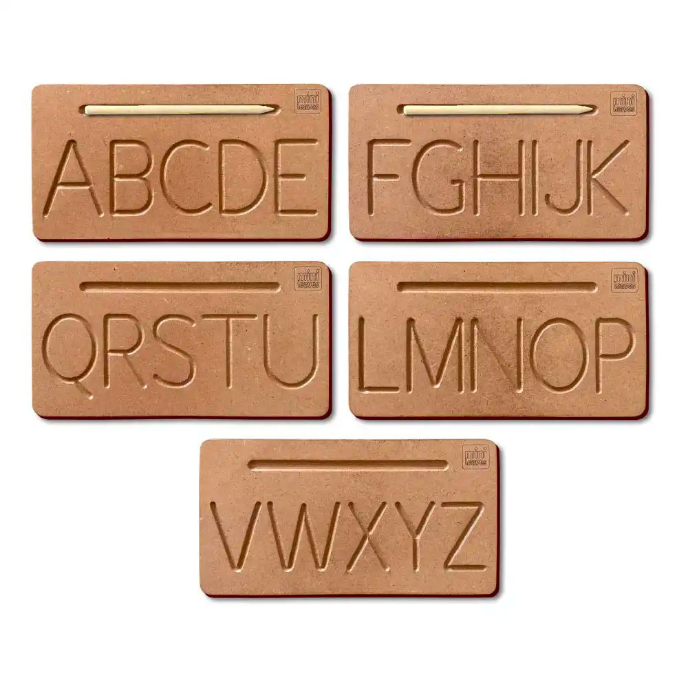 Capital Letter Progressive Learning Tracing Board 3+ Years - Mini Leaves