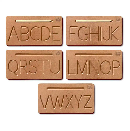 Capital Letter Progressive Learning Tracing Board 3+ Years - Mini Leaves