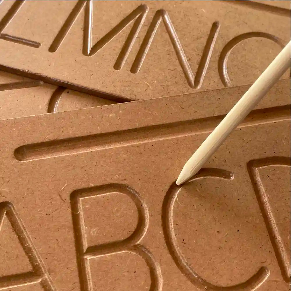 Capital Letter Progressive Learning Tracing Board 3+ Years - Mini Leaves