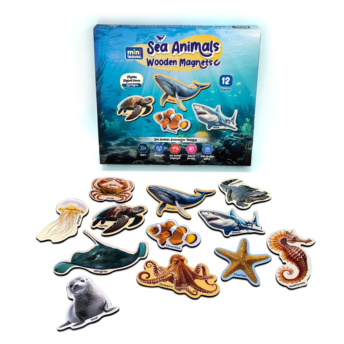 Sea Animals Fridge Magnets 3+ Years