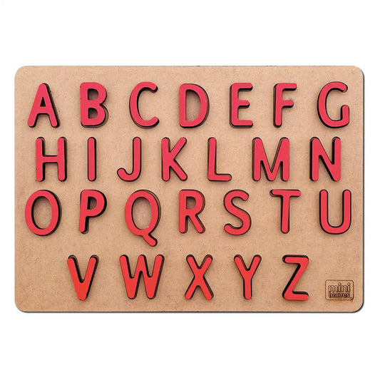Capital Alphabets Letters Learning Board 3+ Years - Mini Leaves