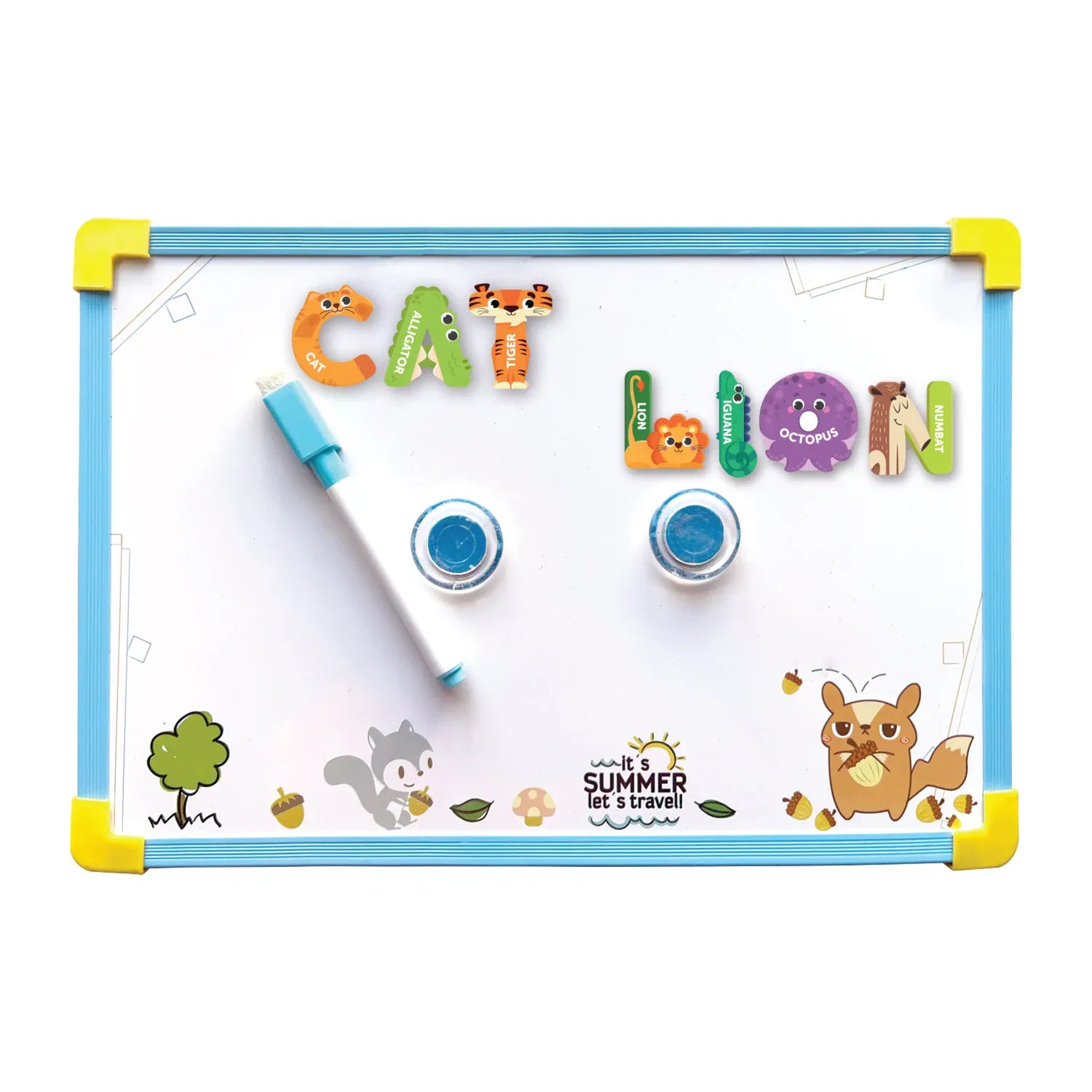 Magnetic Slate 2 in 1 Writing Board 3+ Years - Mini Leaves