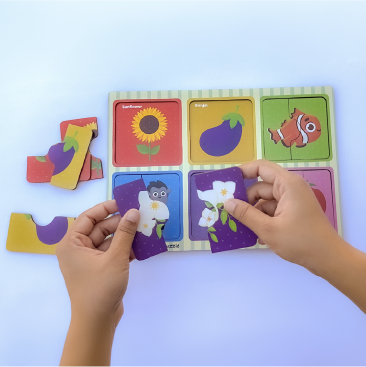 2 Piece Wooden Puzzles