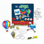 Mini Leaves™ Abstract Glass Painting Kit – Creative Art Set