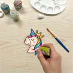 Mini Leaves™ Glass Painting Kit For Kids 6+ Years – Creative Art Set