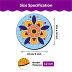 Mandala Tea Coaster Art and Craft Kit- Advanced Level 6+