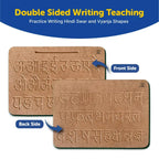 Hindi Alphabets (Varnmala & Vyanjan) Wooden Tracing Board