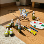 Mini Leaves™ Glass Painting Kit For Kids 6+ Years – Creative Art Set