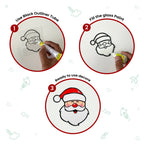 Mini Leaves Christmas Glass Painting Kit – Creative Art Set