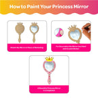 Creative Me” Mirror DIY Art & Craft Paint Kit Set of 4