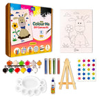 Color Me Deer DIY Canvas Art Kit