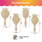 Creative Me” Mirror DIY Art & Craft Paint Kit Set of 4