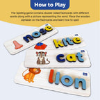 Spell and Learn Letter Matching Educational Wooden Toys 3+ Years