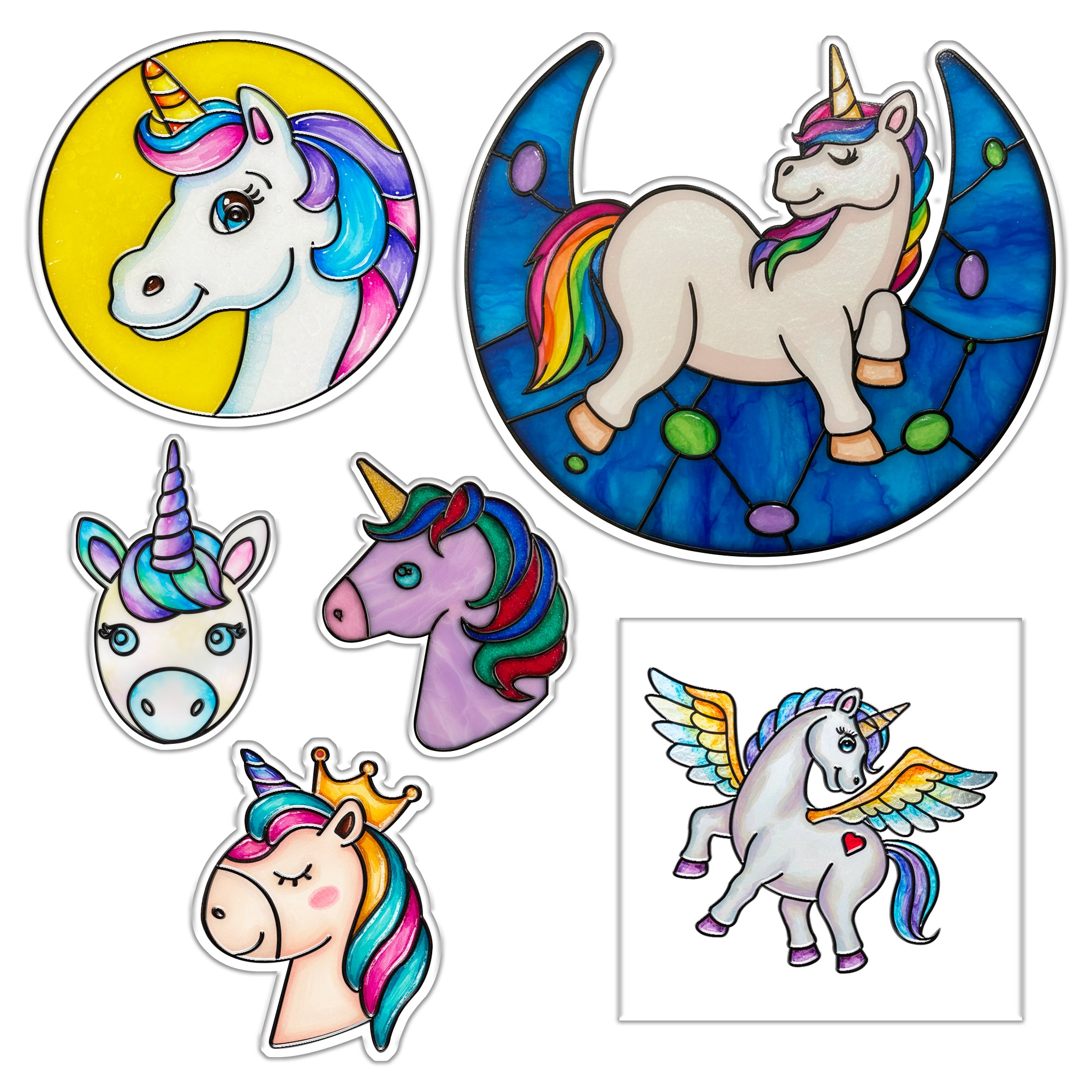 Mini Leaves™ Glass Painting Kit For Kids 6+ Years – Creative Art Set