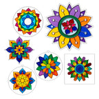 Mini Leaves™ Mandala Glass Painting Kit – Creative Art Set