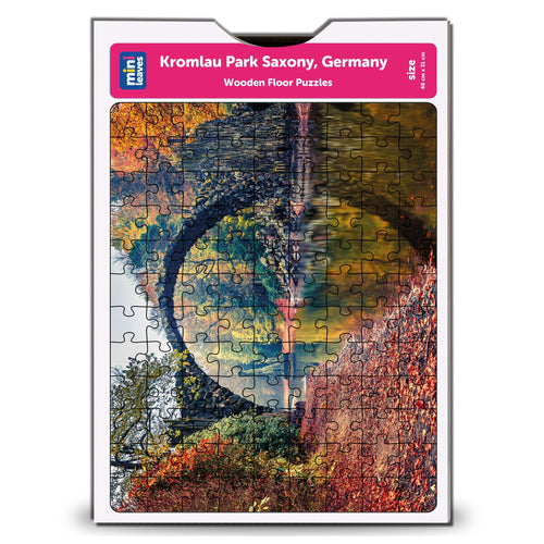 108 Pieces Wooden Jigsaw Puzzle – Kromlau Park, Germany