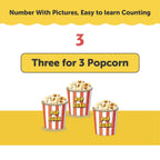 Wooden Match & Learn Letter and Number 2+ Year - Mini Leaves