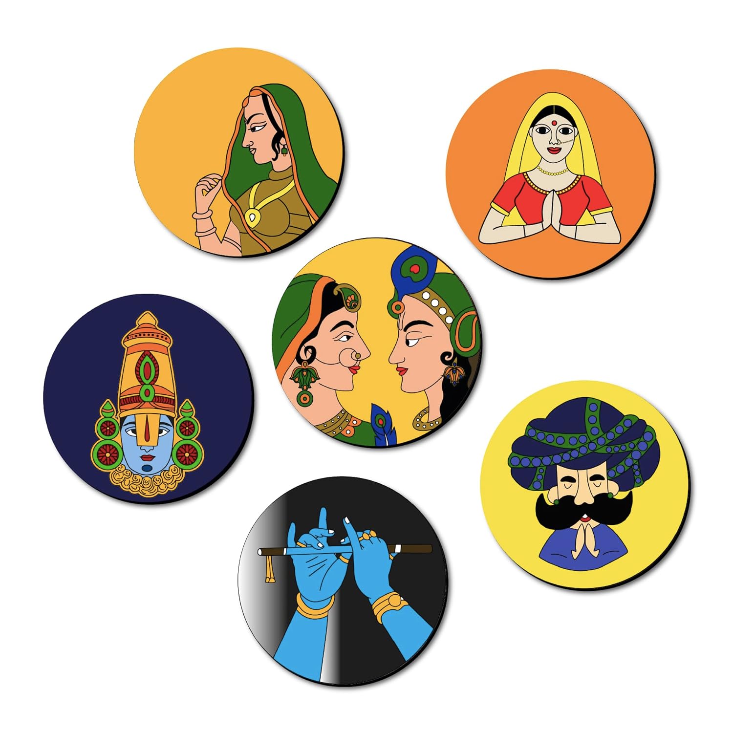 Mandala Tea Coasters Art and Craft Kit 9+ years