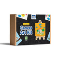 Mini Canvas Art and Craft Paint Kit For 4+ Set of 4