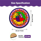 Mandala Tea Coasters Art and Craft Kit 6+ Years- Beginner