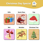 Christmas Wooden 4 Pieces Puzzle Set of 6