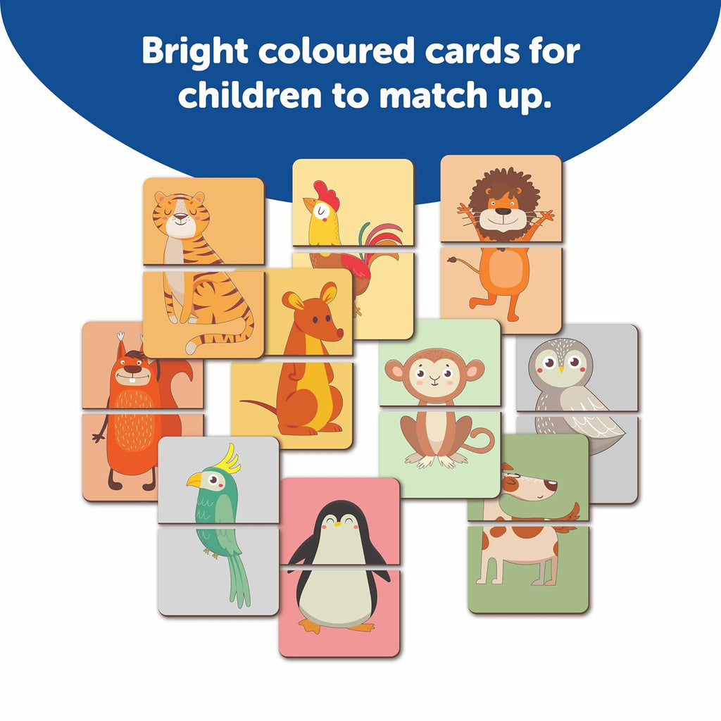 Head & Tail 2-Piece Wooden Matching Memory Game