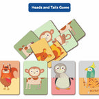 Head & Tail 2-Piece Wooden Matching Memory Game