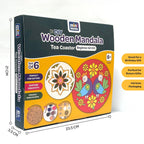 Mandala Tea Coasters Art and Craft Kit 6+ Years- Beginner