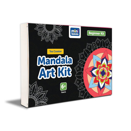 Mandala Tea Coasters Art and Craft Kit 9+ years Advance