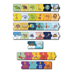 Wooden Match & Learn Letter and Number 2+ Year - Mini Leaves