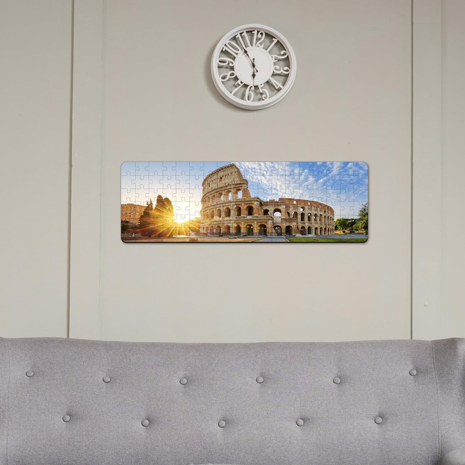 Panorama View Colosseum Wooden Puzzle (108 Pieces)