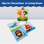 Canvas Craft Art Paint Kit for Beginner 4 to 6 Years- Set of 4