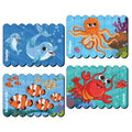 Ocean Animal Strip Wooden Puzzles 3+ Years