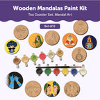 Mandala Tea Coasters Art and Craft Kit 9+ years