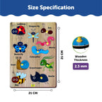 Insects Animals Pegboard 3+ Years