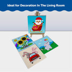 Mini Canvas Art Kit for 4 - 6 Years Set of 4