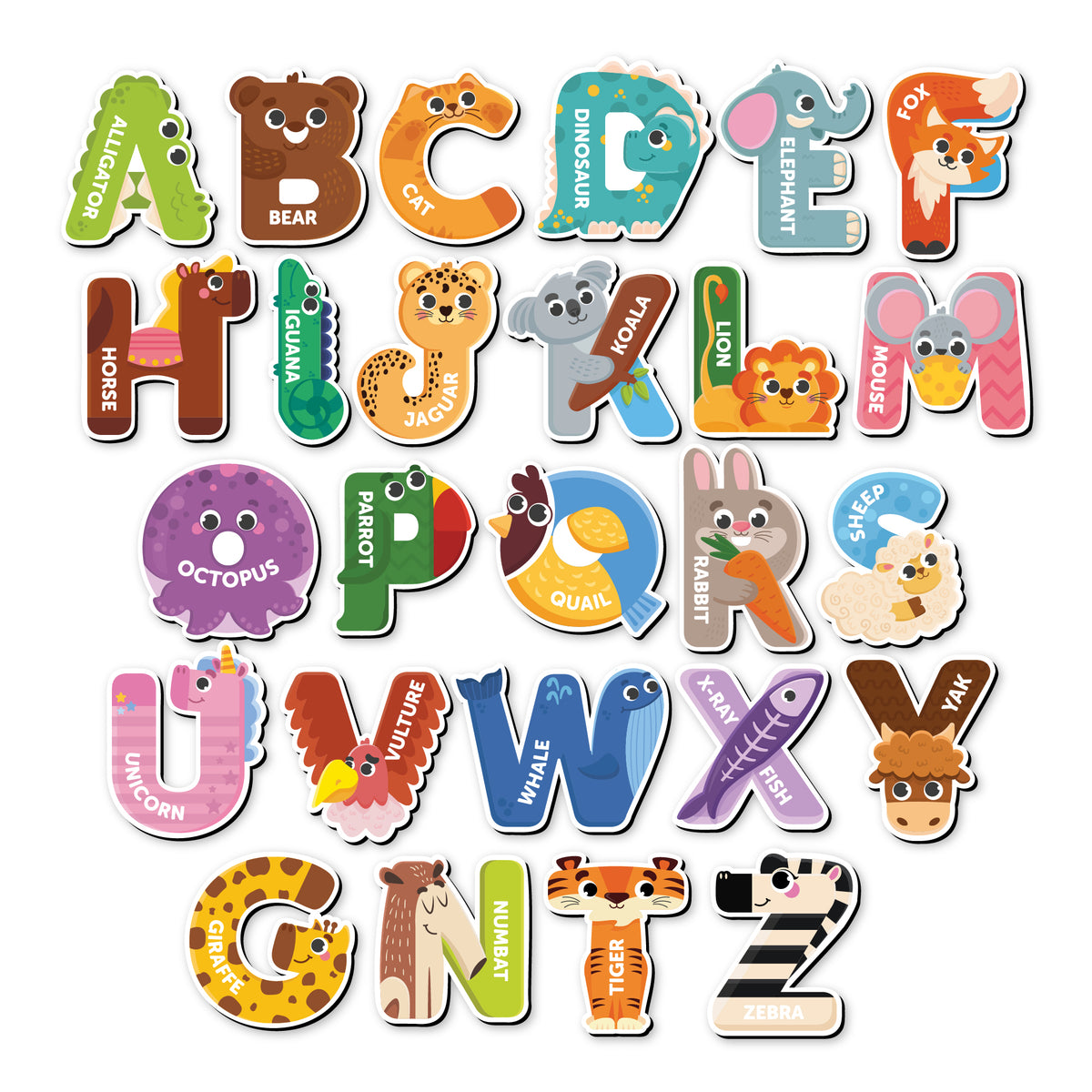 A-Z Alphabet Fridge Magnets 2+ Years