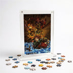 Demon Slayer Acrylic Anime Frame Puzzle | 140 Pieces | Anime Series