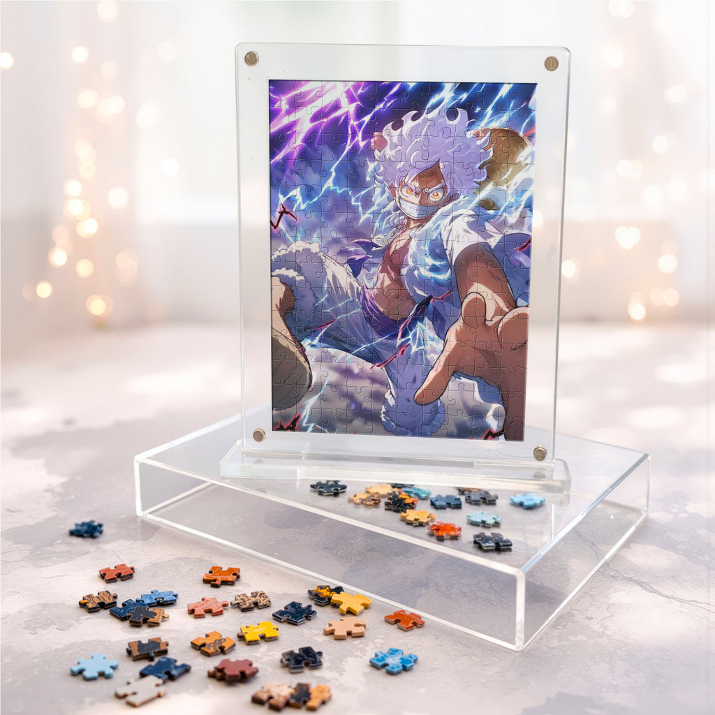 One Piece Acrylic Anime Frame Puzzle | 140 Pieces | Anime Series