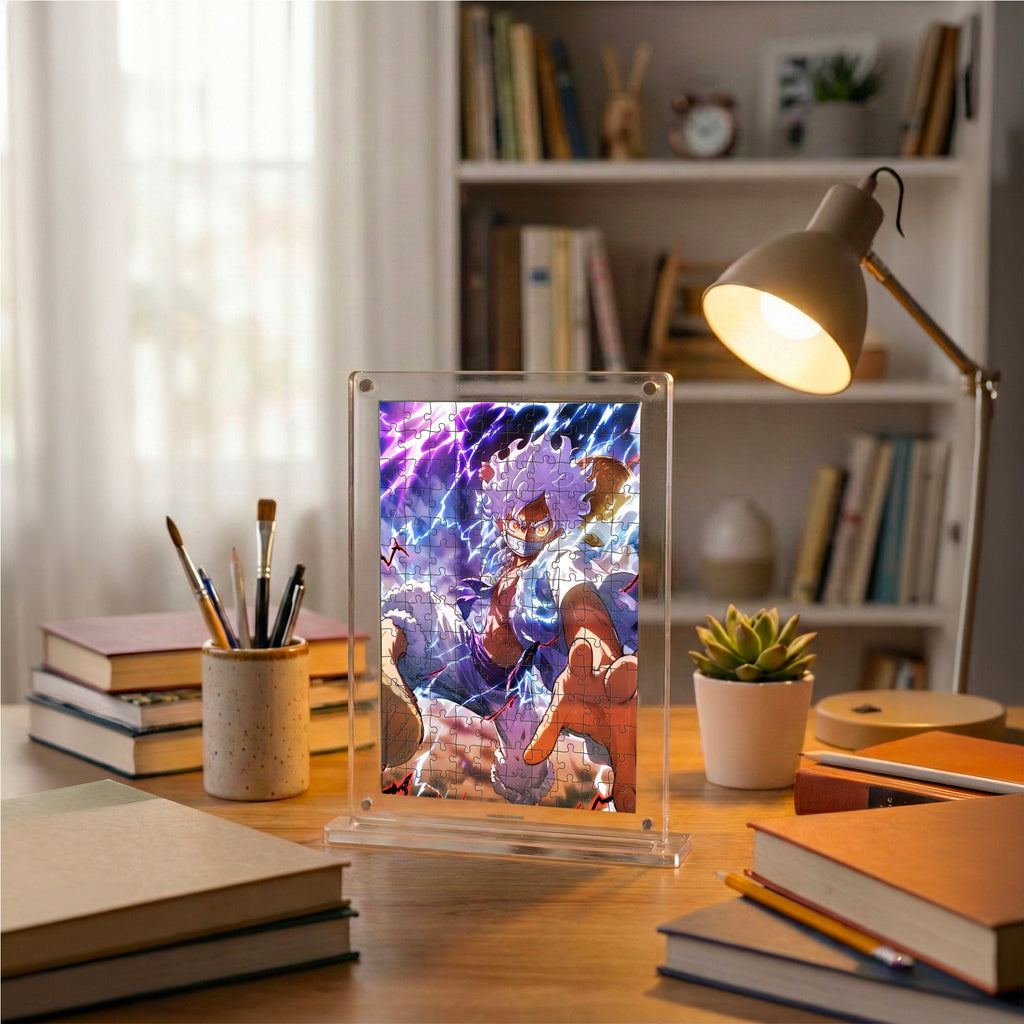 One Piece Acrylic Anime Frame Puzzle | 140 Pieces | Anime Series