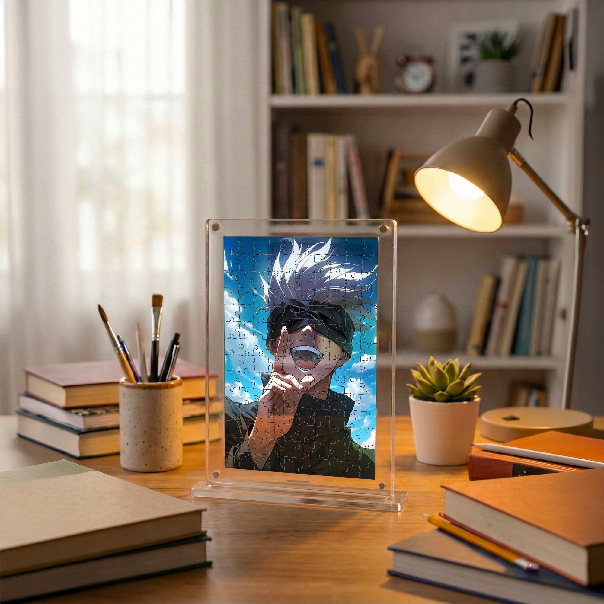 Jujutsu Kaisen Acrylic Anime Frame Puzzle |140 Pieces | Anime Series