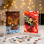 Demon Slayer Acrylic Anime Frame Puzzle | 140 Pieces | Anime Series