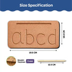 Small Letters Alphabet Tracing Board 3+ Years - Mini Leaves
