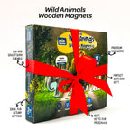 Wild Animal Wooden Fridge Magnets 3+ Years
