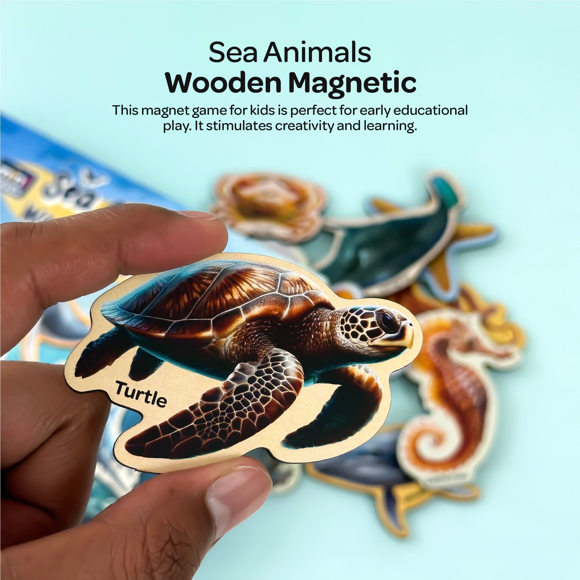 Sea Animals Fridge Magnets 3+ Years