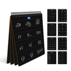 Tamil Letter Tracing Slate – Reusable Chalk Writing Board (Set of 4)