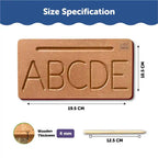 Capital Letter Progressive Learning Tracing Board 3+ Years - Mini Leaves