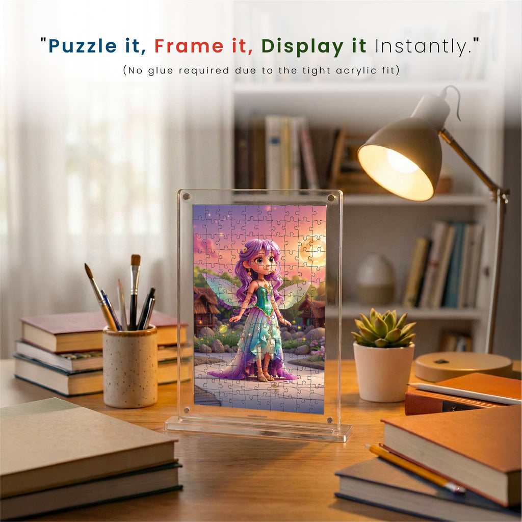 Unicorn & Angel Acrylic Frame Puzzle